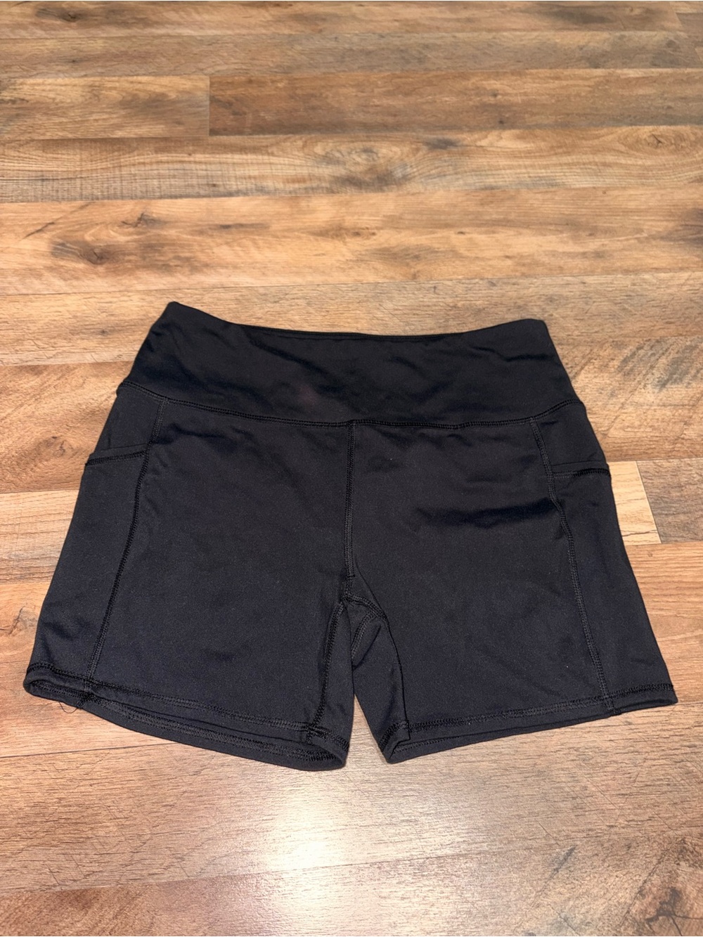 RBX Black High-Waist Shorts
